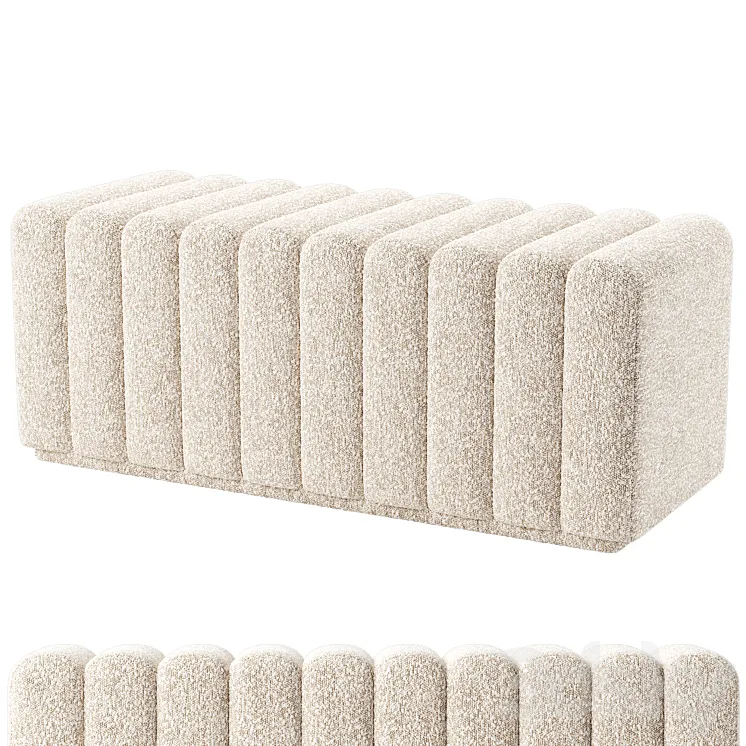 Bench Bente \/ Eichholtz 3D Model Free Download