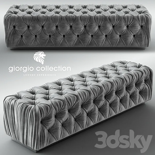 Bench Giorgio Collection SUNRISE 3DModel Bench Giorgio Collection SUNRISE 3DModel