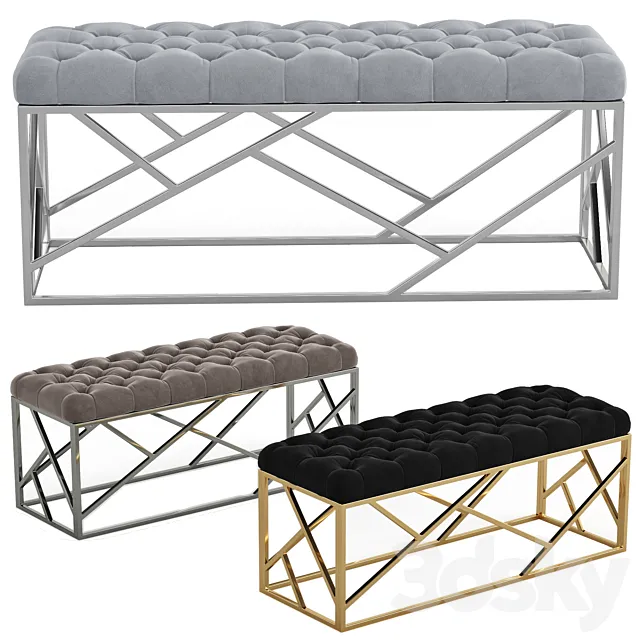 Bench IMR-508004 3D Model Bench IMR-508004 3D Model