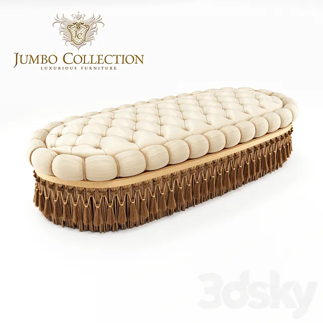 Bench JUMBO COLLECTION 3D Model