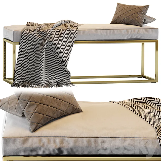 Bench kubo 3DModel Bench kubo 3DModel