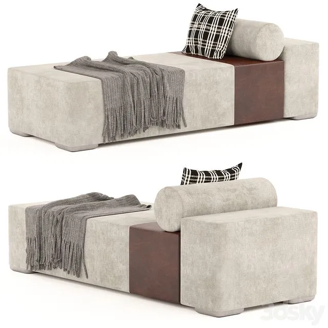 Bench liaigre 3D Model Bench liaigre 3D Model