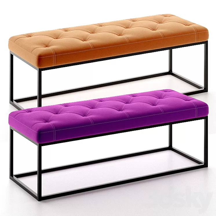 Bench Loft 3D Model Bench Loft 3D Model