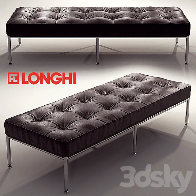 Bench Longhi Kiria 3DModel Bench Longhi Kiria 3DModel