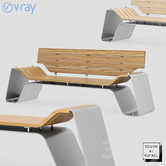 bench NEO 3D Model bench NEO 3D Model