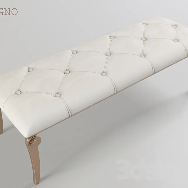 Bench PREGNO 3DModel Bench PREGNO 3DModel