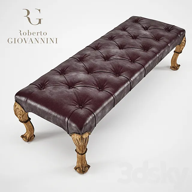 Bench Roberto Giovannini 341 L 3DModel Bench Roberto Giovannini 341 L 3DModel