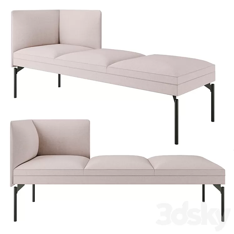 Bench seat toronto 3D Model Bench seat toronto 3D Model