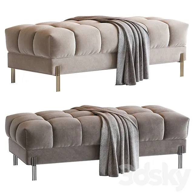 Bench sienna 3D Model