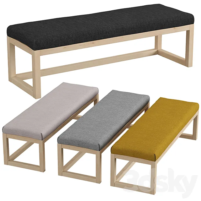 Bench Yola 3DModel Bench Yola 3DModel