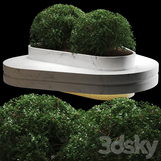 bench511 3D Model bench511 3D Model