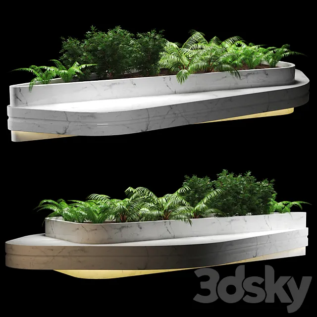 bench511 type2 3D Model bench511 type2 3D Model