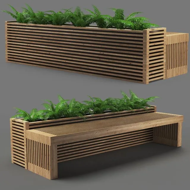 bench602-250cm 3D Model bench602-250cm 3D Model