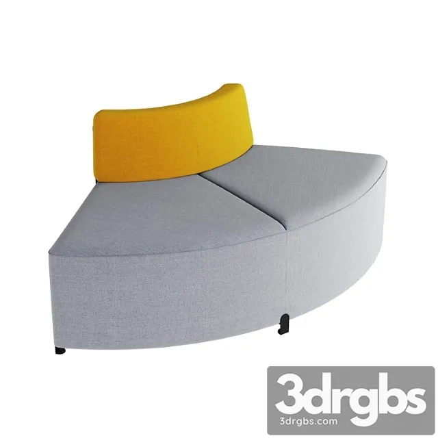 Bend corner sofa by actiu Bend corner sofa by actiu