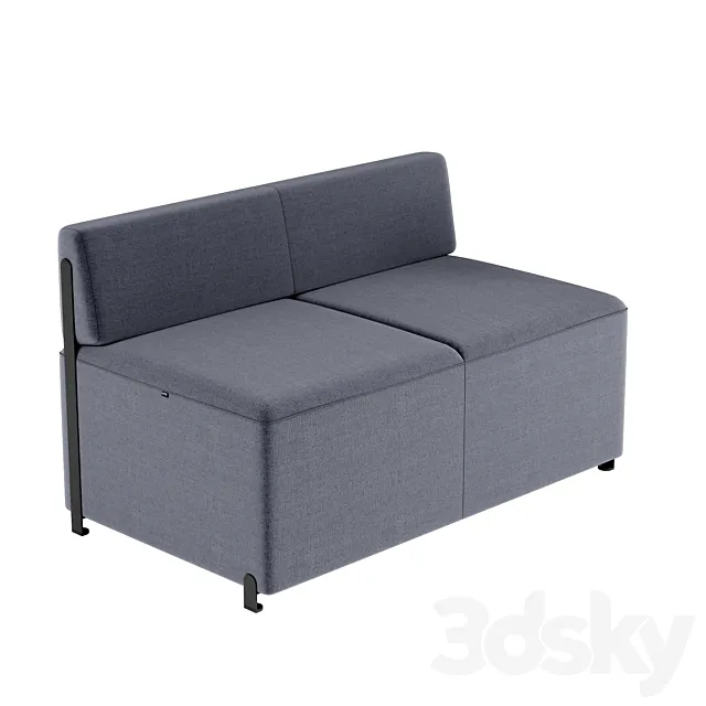 BEND Sofa by Actiu 3D Model