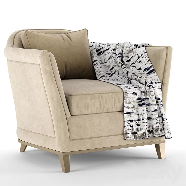 BEND THE RULES caracole chair 3D Model BEND THE RULES caracole chair 3D Model