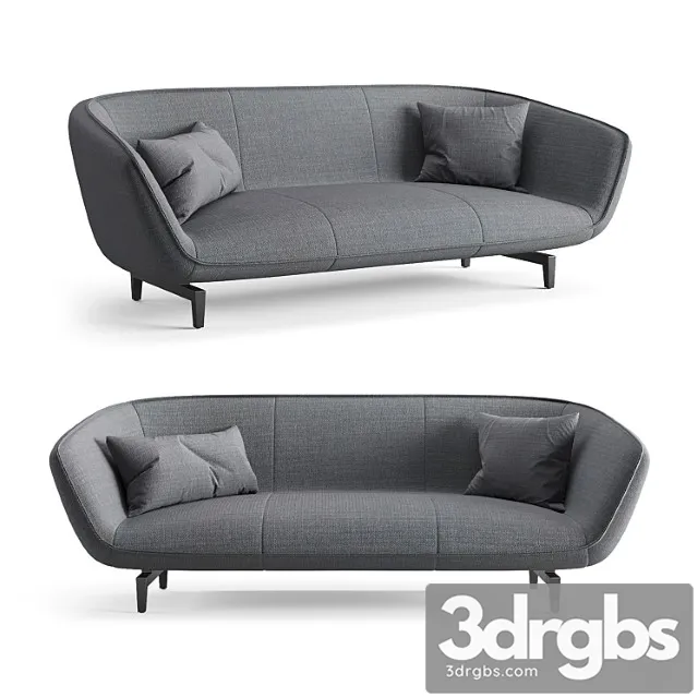 Benedict sofa 2 3D Model Download Benedict sofa 2 3D Model Download