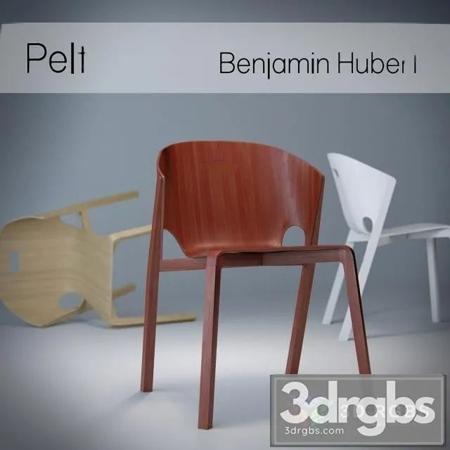 Benjamin Hubert Pelt Chair 3D Model Download