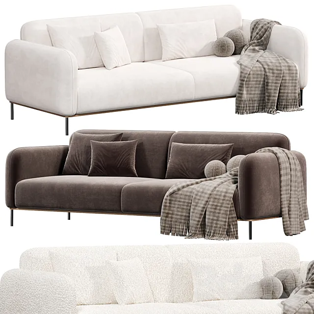 Benson Sofa by Franceandson 3D Model Benson Sofa by Franceandson 3D Model