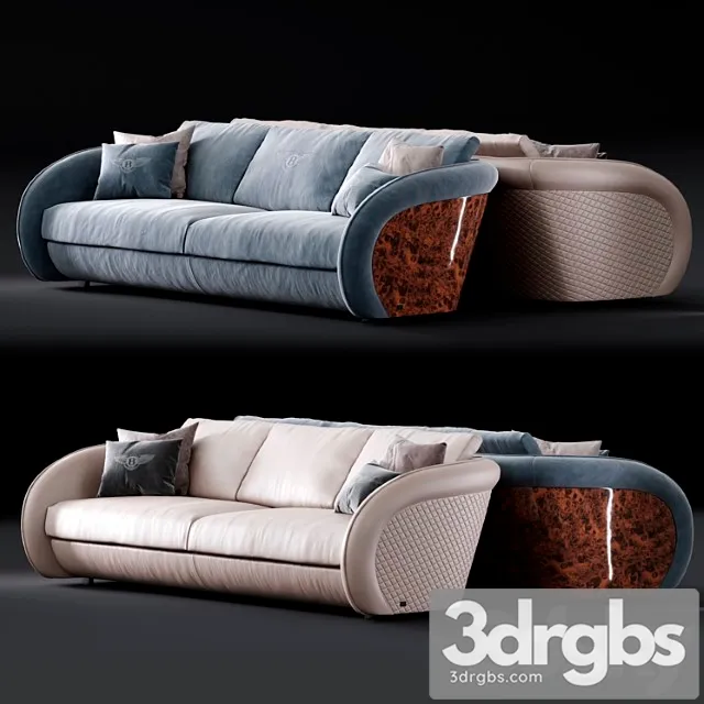 Bentley beaumont sofa 2 3D Model Download Bentley beaumont sofa 2 3D Model Download