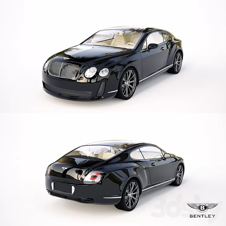 Bentley Continental 3D Model