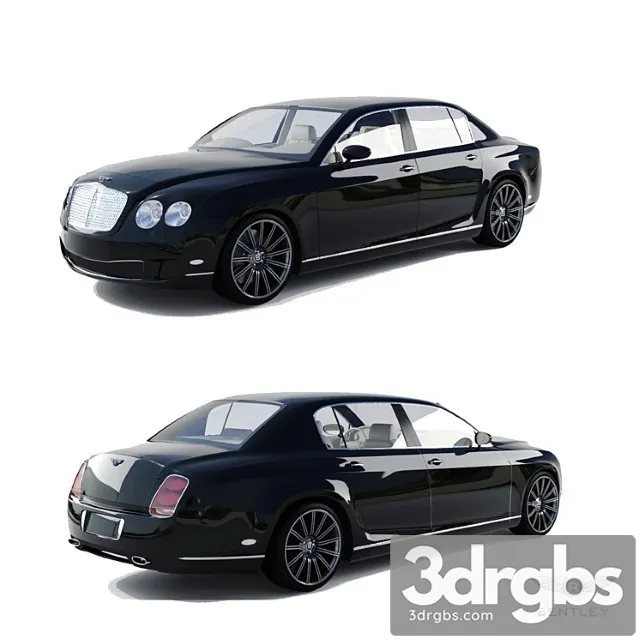 Bentley flying spur 3D Model Download