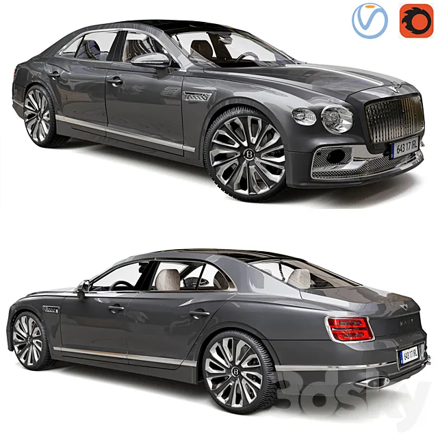 Bentley Flying Spur Mulliner 2022 Free Download