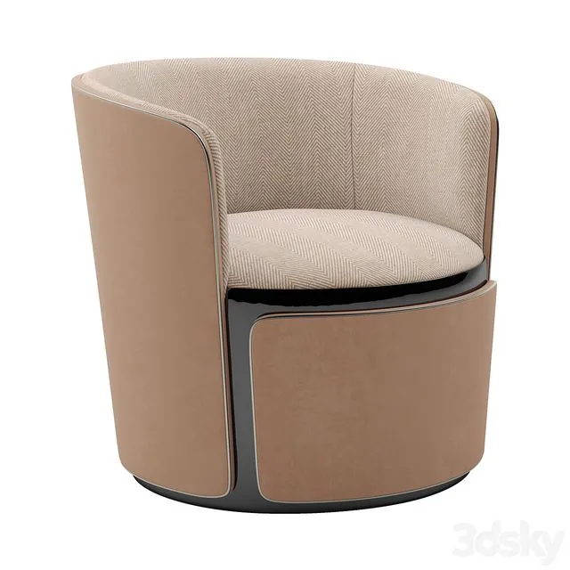Bentley Home Mere armchair 3D Model Bentley Home Mere armchair 3D Model