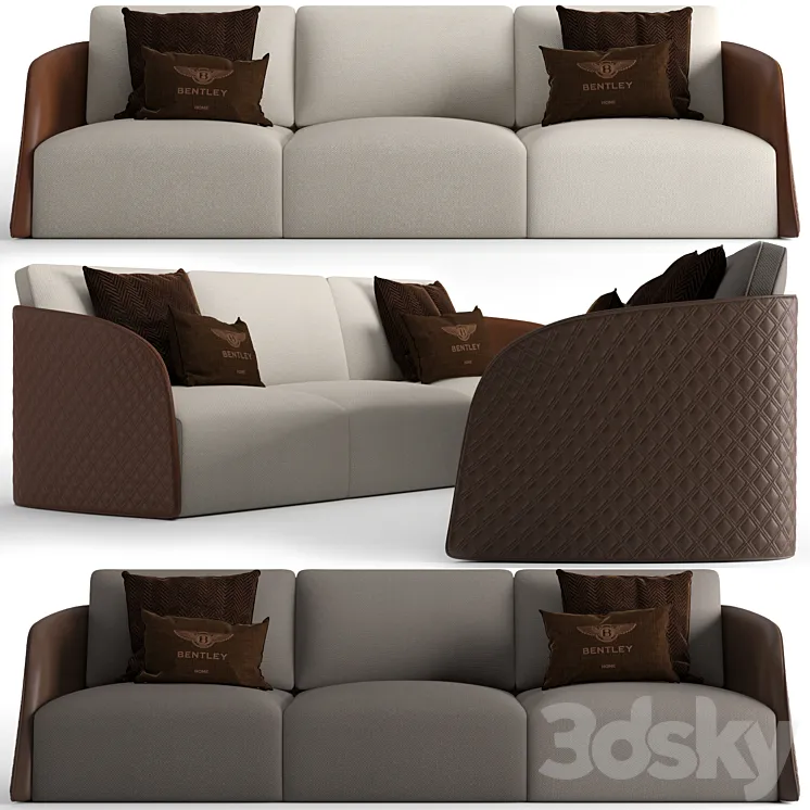 Bentley home swan sofa 3D Model Free Download Bentley home swan sofa 3D Model Free Download