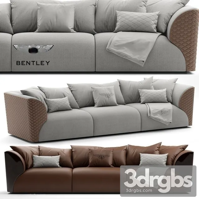 Bentley Home Winston Sofa Sofa 3D Model Download Bentley Home Winston Sofa Sofa 3D Model Download