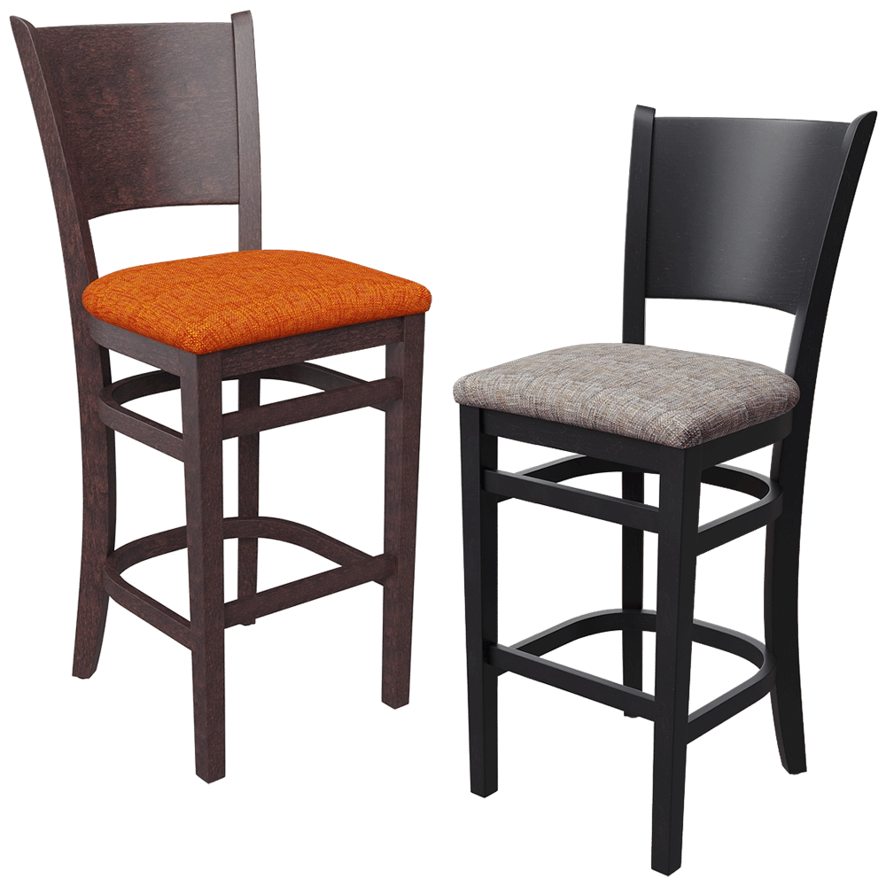 BentWood – Bar stool Bristol 3D Model