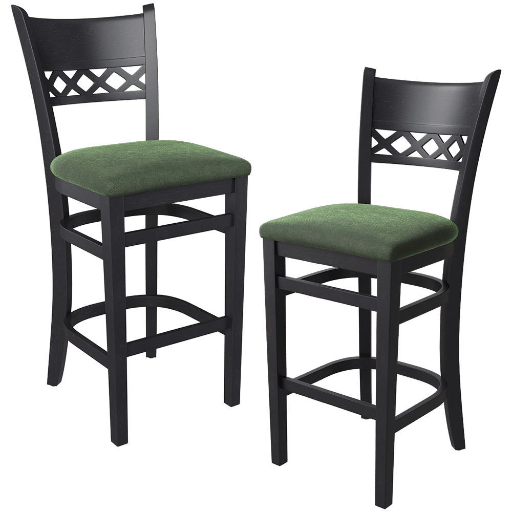 BentWood – Bar stool Edinburgh 3D Model
