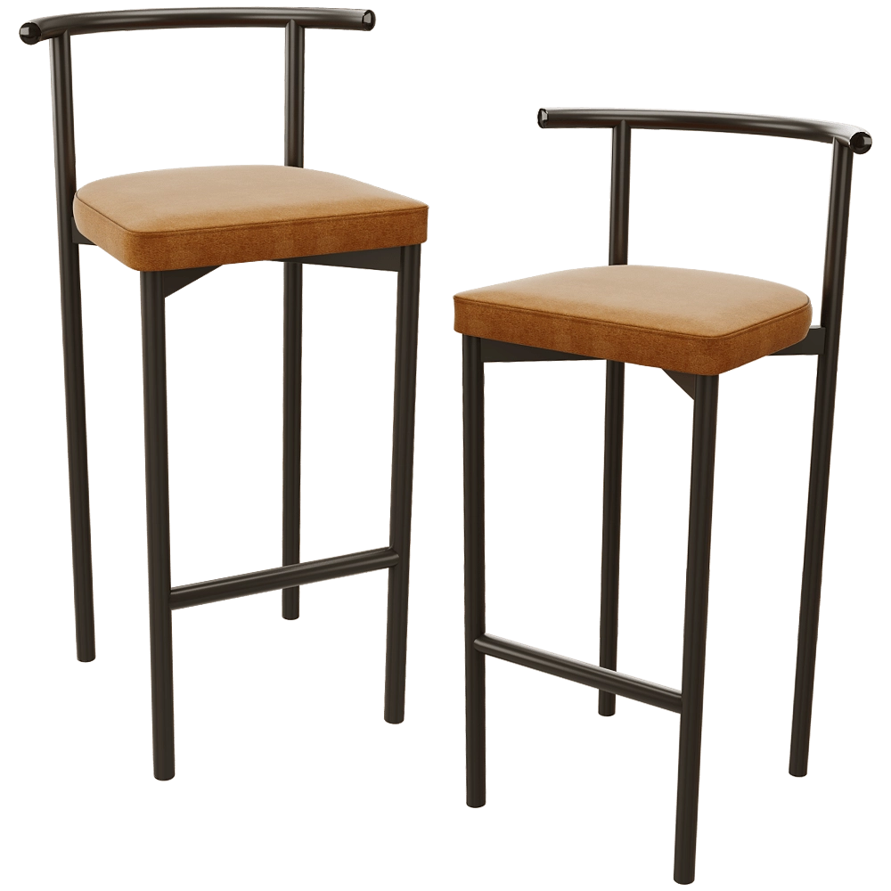 BentWood – Bar stool Sfera B S 3D Model BentWood – Bar stool Sfera B S 3D Model