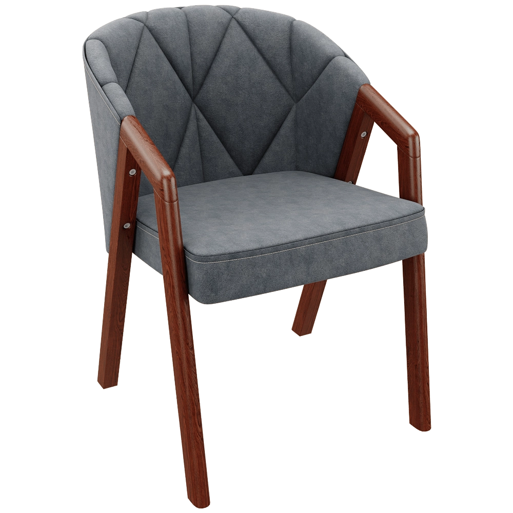 BentWood – Dining chair Avers 3D Model