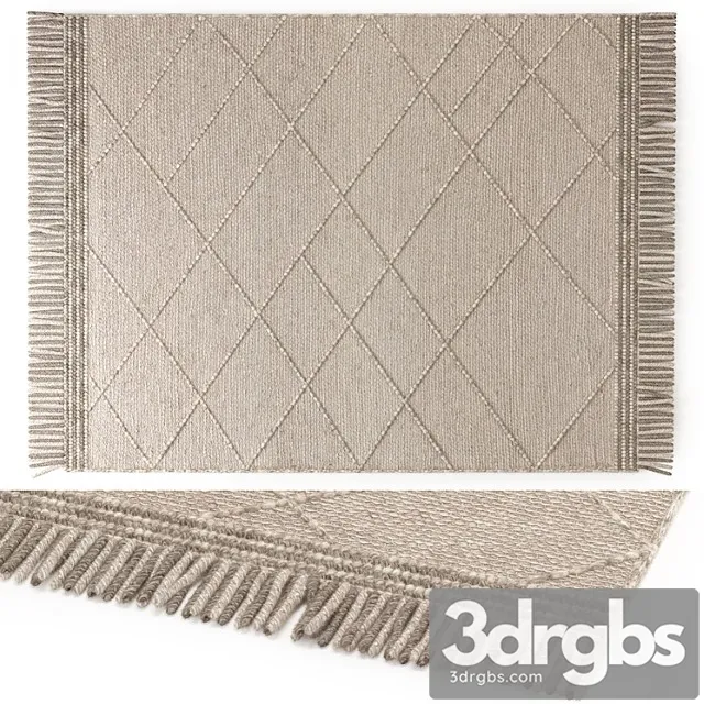 Benuta daphne wool rug 3D Model Download Benuta daphne wool rug 3D Model Download