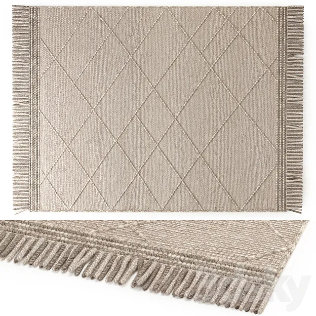 BENUTA DAPHNE WOOL RUG 3DModel