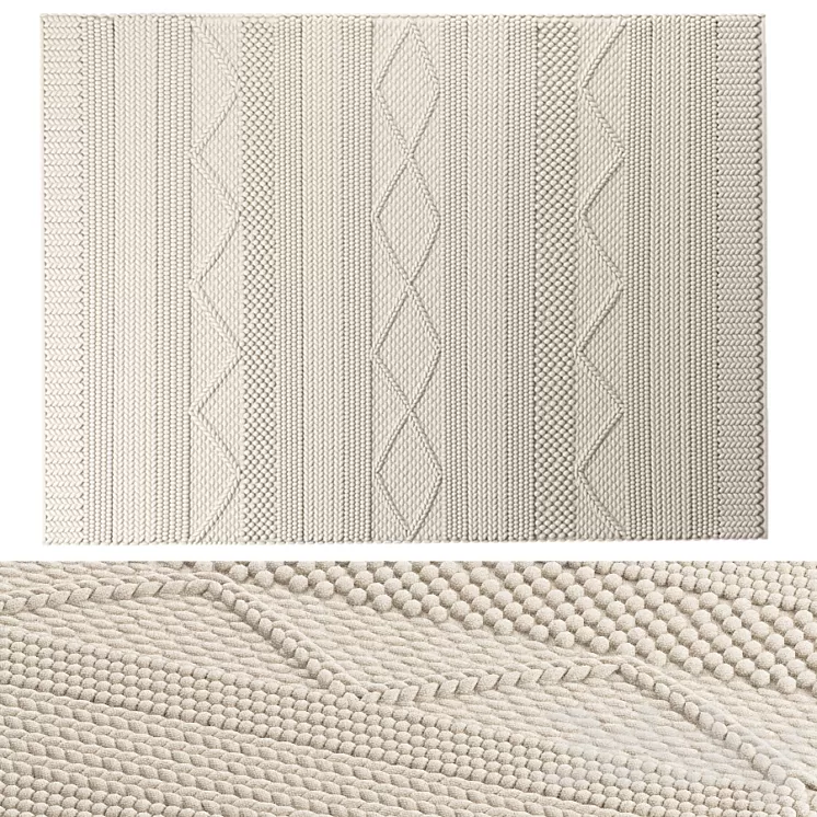 BENUTA WOOL RUG ALVA 3D Model BENUTA WOOL RUG ALVA 3D Model