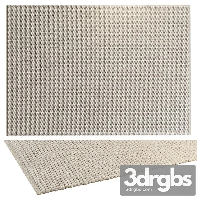 Benuta Wool Rug Beads Cream 3D Model Download Benuta Wool Rug Beads Cream 3D Model Download