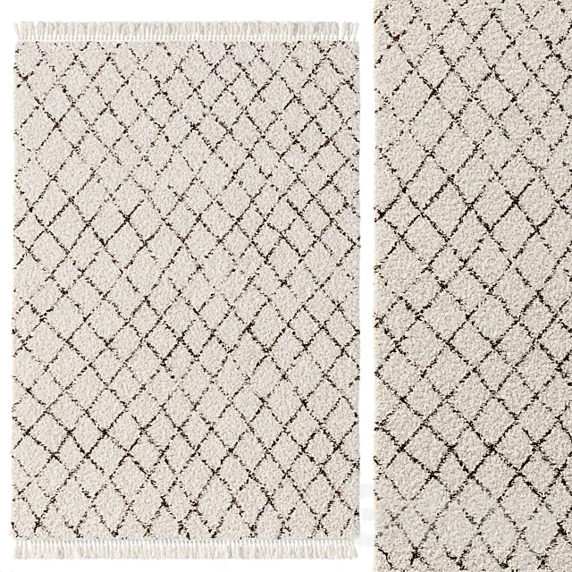 Berber Carpet Madara by LA REDOUTE INTERIEURS 3D Model