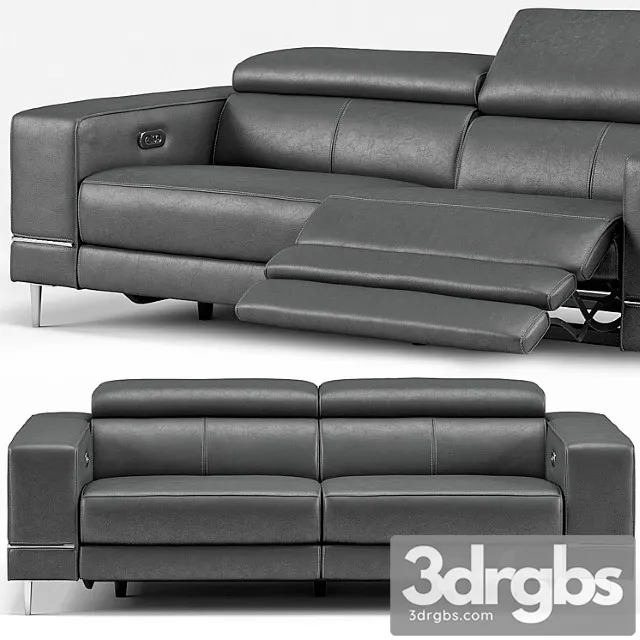 Bergamo motion sofa 2 3D Model Download Bergamo motion sofa 2 3D Model Download