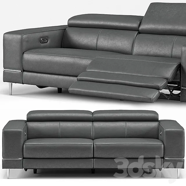 Bergamo Motion Sofa 3D Model
