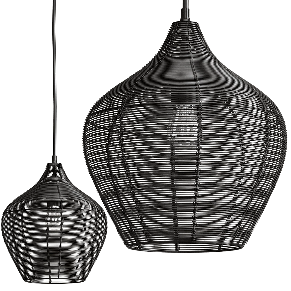 Bergenson Bjorn – Ceiling lamp Vinger Ø27 3D Model