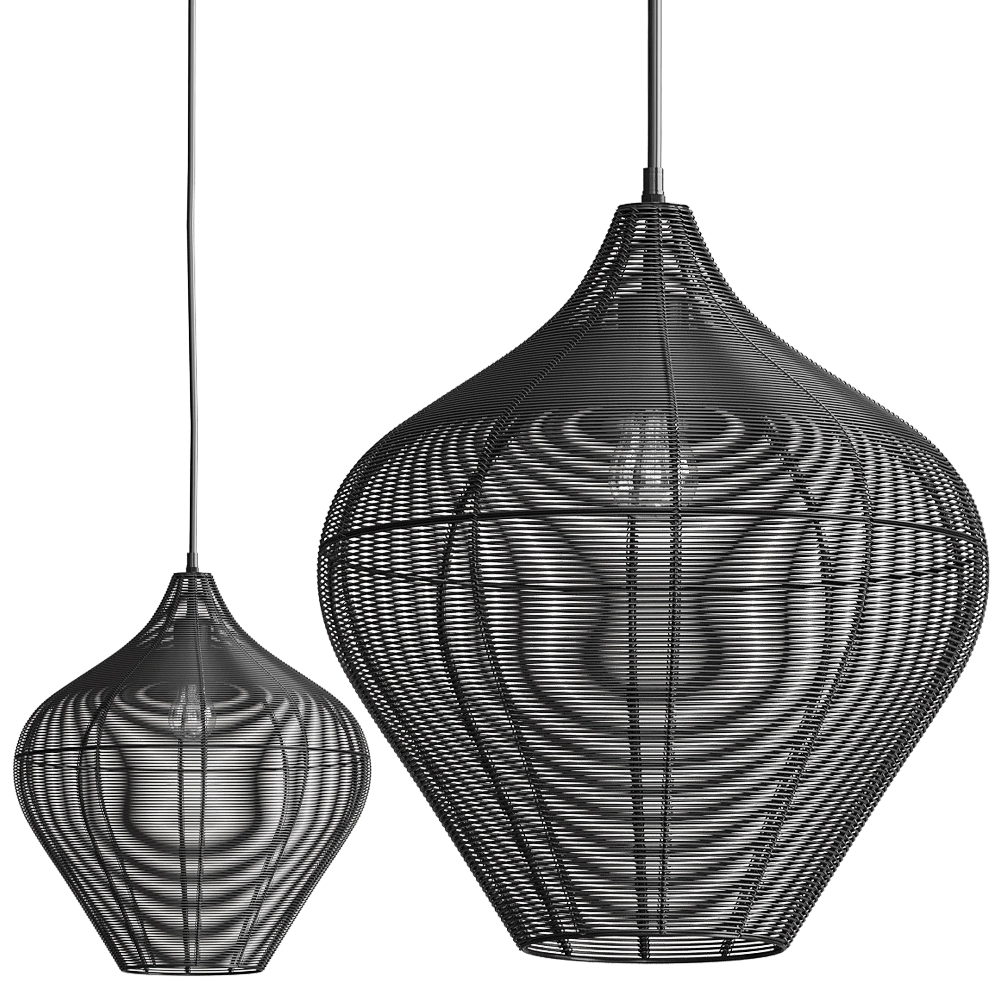 Bergenson Bjorn – Ceiling lamp Vinger Ø36 3D Model