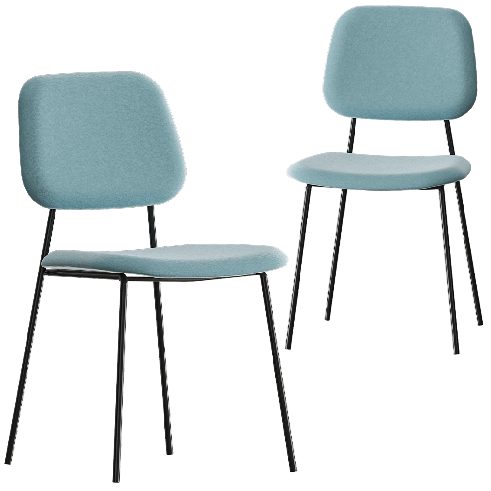 Bergenson Bjorn – Chair Tilla velour 3D Model