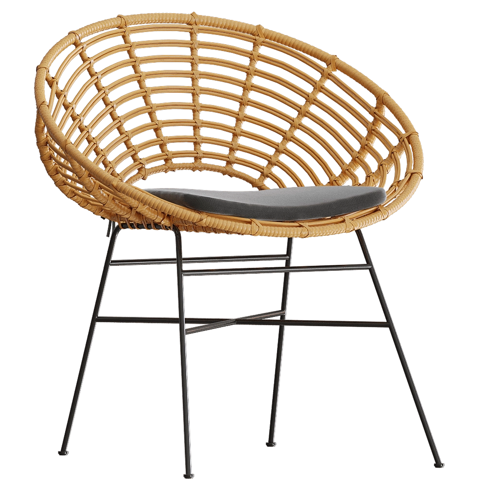 Bergenson Bjorn – Chair Vetle Round 3D Model