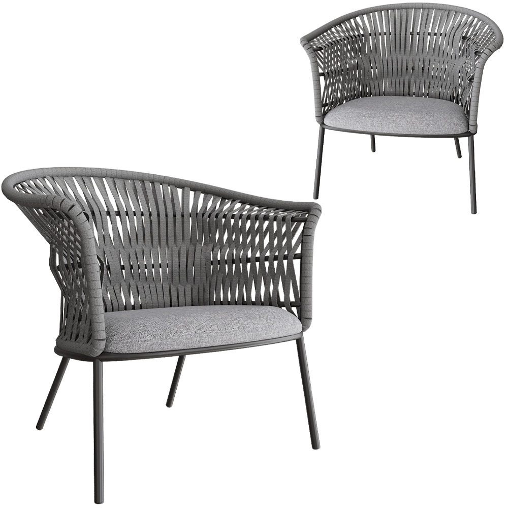 Bergenson Bjorn – Lounge chair Haugen 3D Model