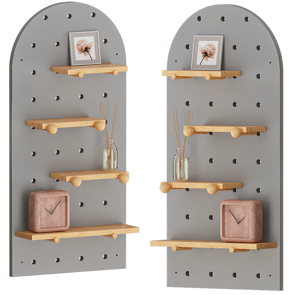 Bergenson Bjorn – Wall shelf Shely small 3D Model Bergenson Bjorn – Wall shelf Shely small 3D Model