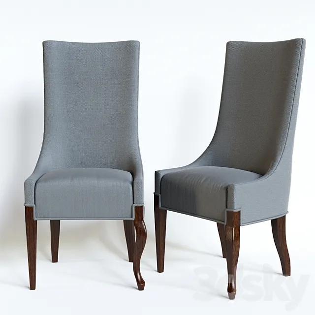 Berger Chair Corinne 3D Model