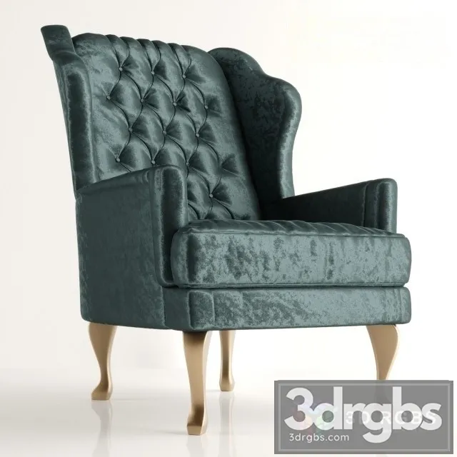 Bergere Nizza Armchair 3D Model Download Bergere Nizza Armchair 3D Model Download