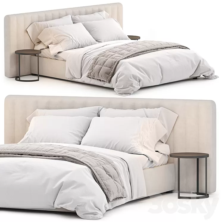 Berlin Bed Roveconcepts 3D Model Free Download